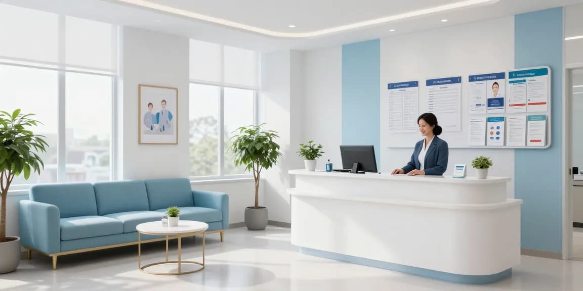 Hair transplant Turkey at a modern health clinic, professional care environment.