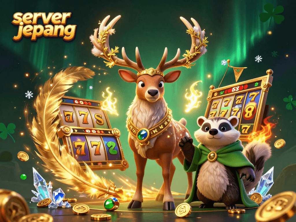 Experience thrilling gameplay in server jepang slots with colorful characters and dynamic casino elements.