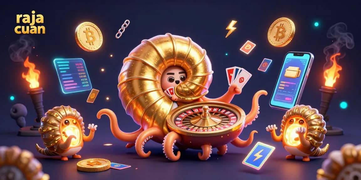 Raja cuan dalam permainan slot online, menampilkan berbagai simbol dan elemen menarik.