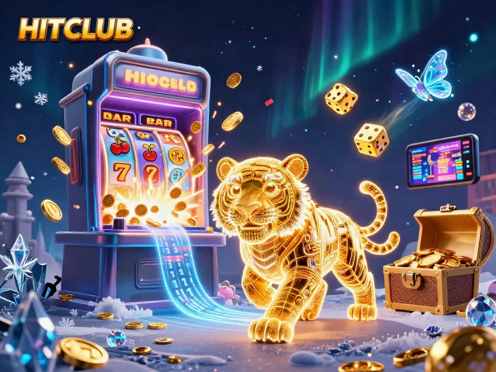 Experience vibrant action at HITCLUB's dynamic casino scene with thrilling slot machines and engaging gameplay.
