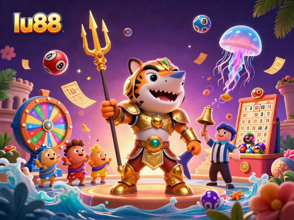 Experience thrilling gambling action with lu88's captivating lottery and gaming elements.