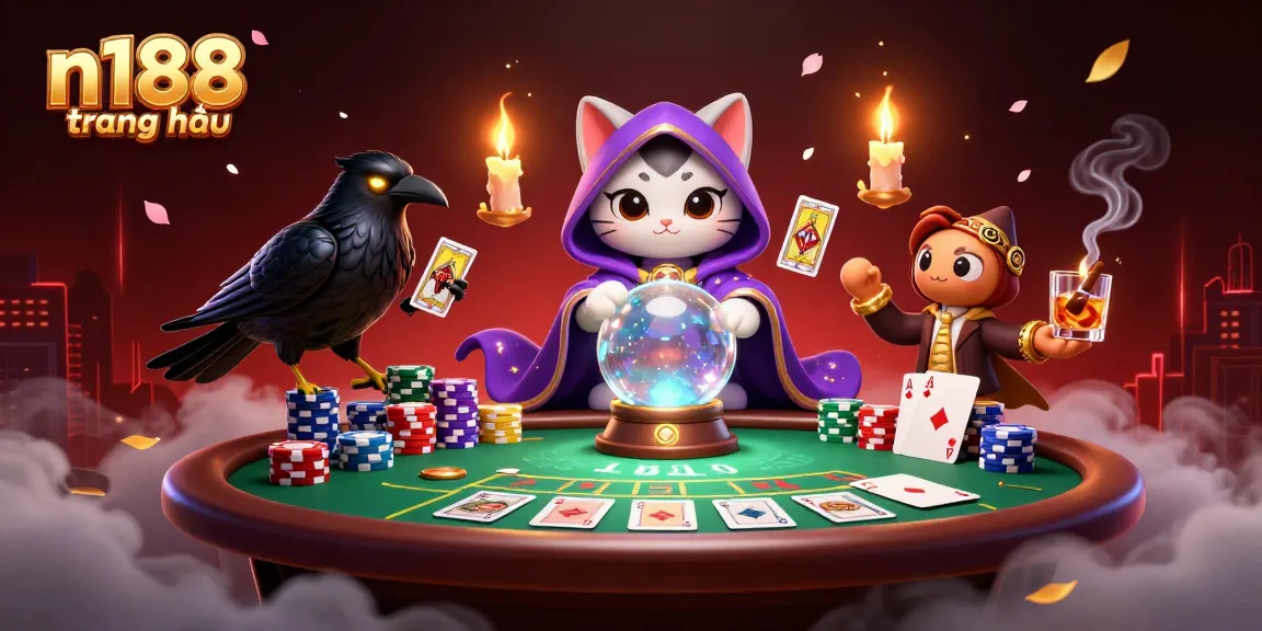 Enjoy vibrant games at n188 trang chủ with the mystic cat and enchanting casino elements.