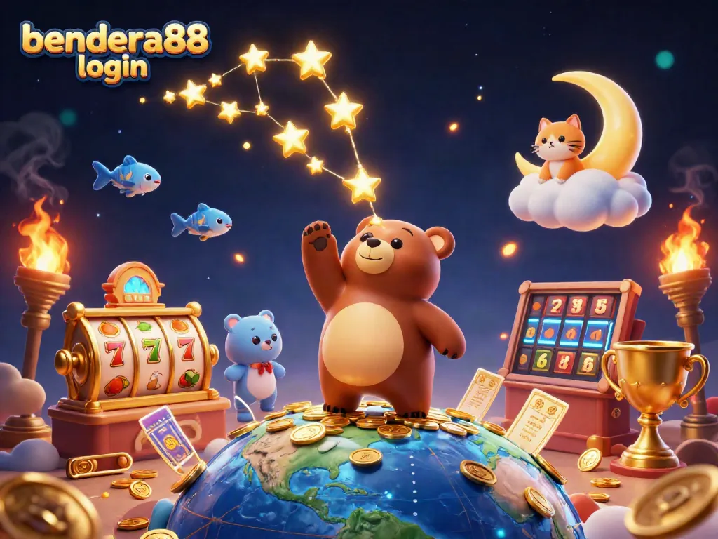 Login bendera88 dengan petunjuk visual menarik saat bermain slot.