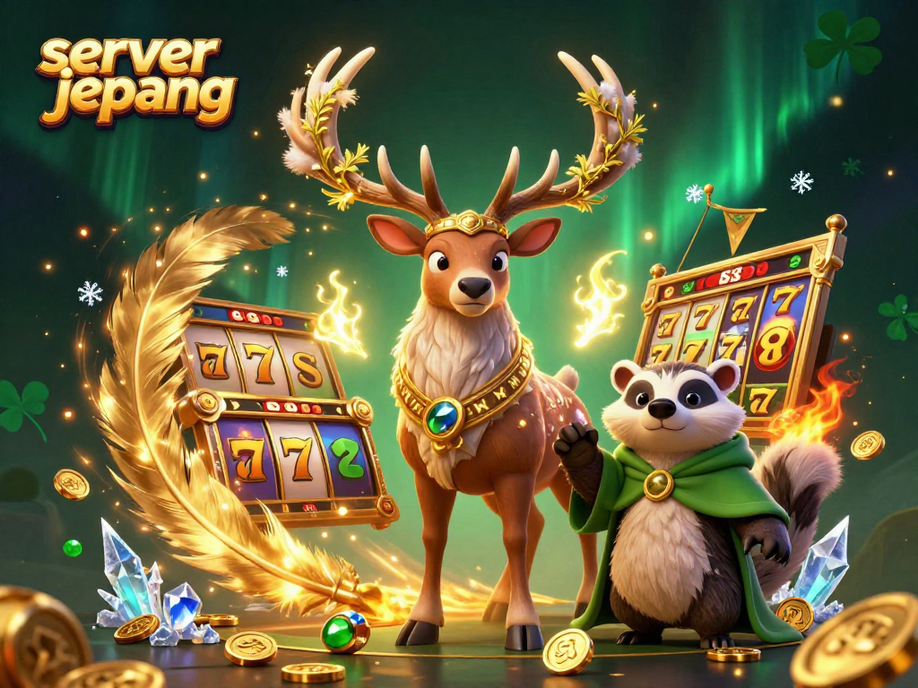 Experience thrilling gameplay in server jepang slots with colorful characters and dynamic casino elements.