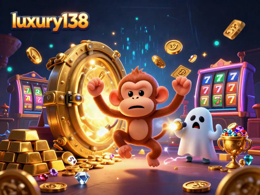 Permainan slot menarik di luxury138 dengan hantu jahat dan anjing pemburu yang cemerlang.