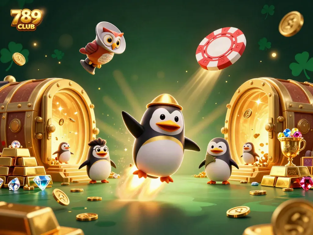 Experience thrilling gameplay at 789CLUB, featuring golden treasures and exciting casino action.