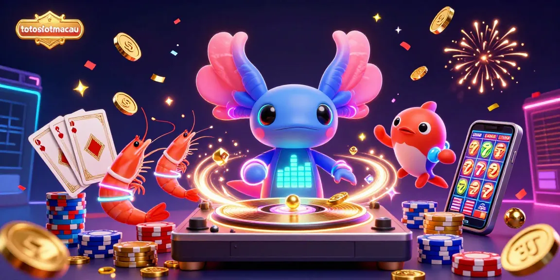 Experience the vibrant world of totoslotmacau with dynamic casino characters and exciting game elements.