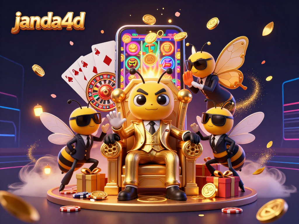Permainan seru janda4d dengan slot game dan karakter menarik dalam ilustrasi kasino 3D yang mengesankan.