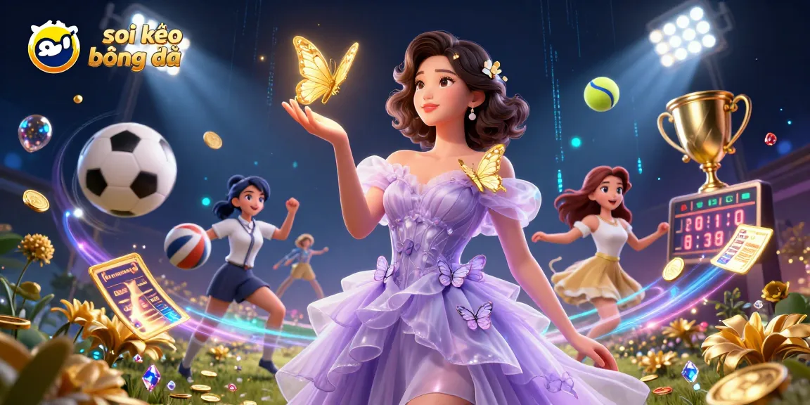Soi kèo bóng đá enhances betting excitement with vibrant sports scenes and thrilling action.