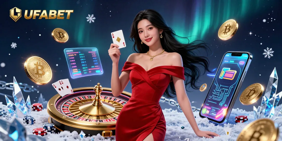 Experience the excitement of UFABET with a stunning Asian dealer and immersive casino elements.