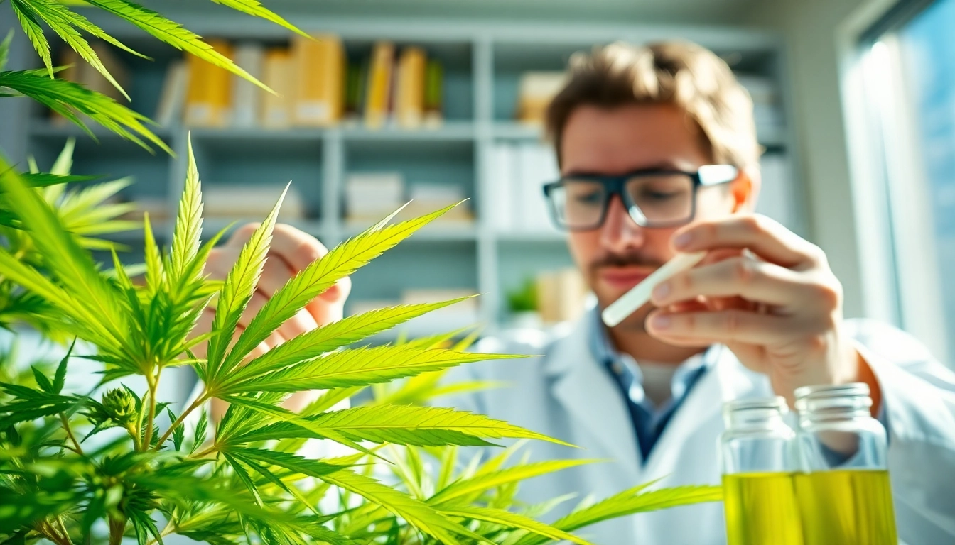 Extracting CBD oil in a lab environment, showcasing purity and innovation in cannabis research.