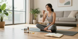 Engaging scene of wellness with CBD oil tincture as you explore how to buy weed telegram for natural relief and health benefits.